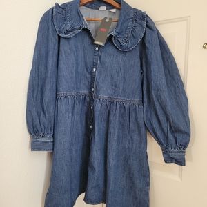 Ladies blue Jean dress NEW